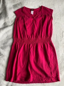 Tea Collection Girl Skirted Dress Pink Sleeveless Size 3 (TD20) - Picture 1 of 3
