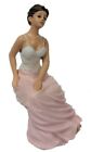 Dollhouse People Victorian Lady in Bodice Sitting Resin Figure