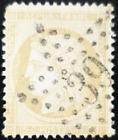 FRANCE timbre CÉRÈS N°59 BISTRE oblitéré ÉTOILE de PARIS N°39