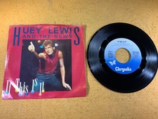 A5-38 HUEY LEWIS AND THE NEWS If This Is It / Change Of Heart - 1983 - VS4 42803
