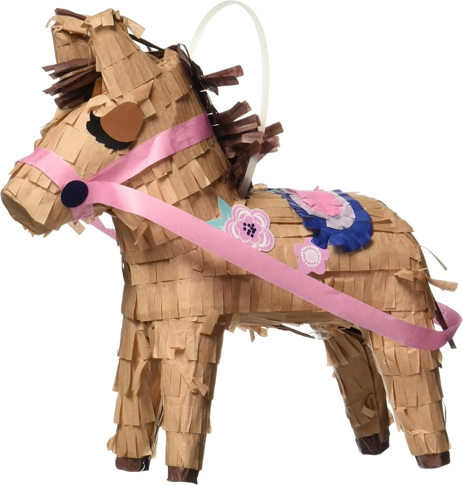 Saddle Up Saddle Up Cowgirl Horses Animal Birthday Party Decoration Mini Pinata - Image 1 of 1