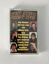 Sony music Great hits cassette Jonny Cash,Roy Orbison,Four Lads (Factory Sealed)