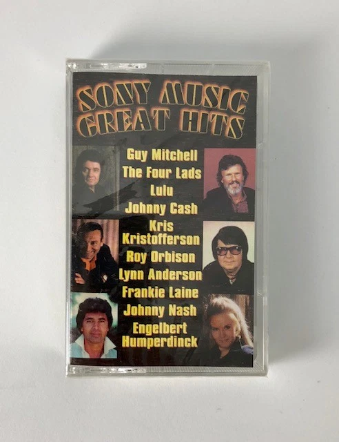 Jonny Cash,Roy Orbison,Four Lads , Sony Music Great Hits (Cassette) Sealed - Image 1 of 2