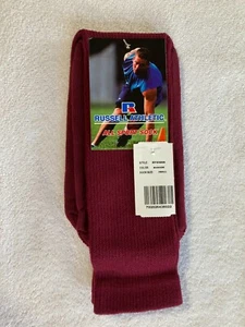 Russell RTS00AS Adult/Youth Solid Color All Sport Tube Sock,Small, Maroon - Picture 1 of 2