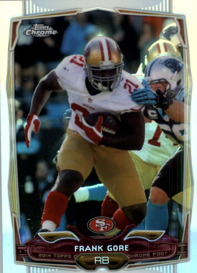 2014 Topps Chrome Refractors Football Card Pick - Image 1 of 1