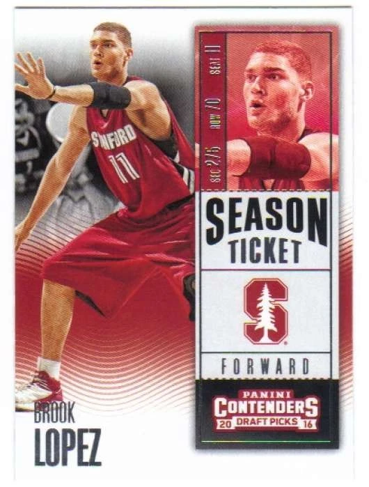 Tarjetas base/insertar de baloncesto Panini Contenders Draft NCAA 2016-17 a elegir de la lista Foto 1 de 1