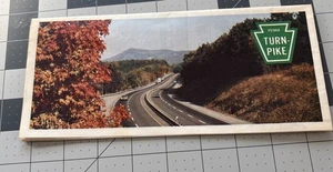 Vintage Pennsylvania Turnpike System Map - Picture 1 of 5