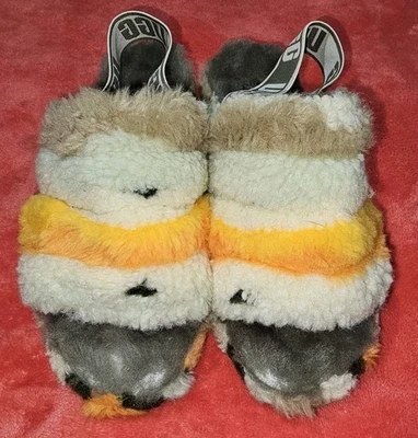 UGG FLUFF YEAH SLIDES 1118164 размер 6 женщин - Изображение 1 из 4