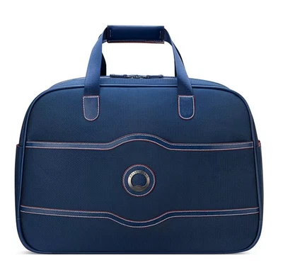 Bolso de Lona Delsey Paris Chatelet Air 2.0 Azul Marino Fin de Semana Nuevo con Etiquetas Foto 1 de 4