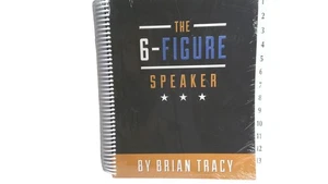 Brian Tracy 6-Figure Speaker Workbook Public Speaking Success Guide New Workbook - Picture 1 of 2