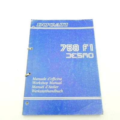 Original Ducati 750 F1 Desmo Werkstatthandbuch Reparaturanleitung manual C5407 - Bild 1 von 4