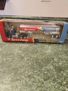 NIB 2016 Speedway Mack Pinnacle Day Cab w/Fuel Tanker Trailer 1:64 Scale - Picture 1 of 8