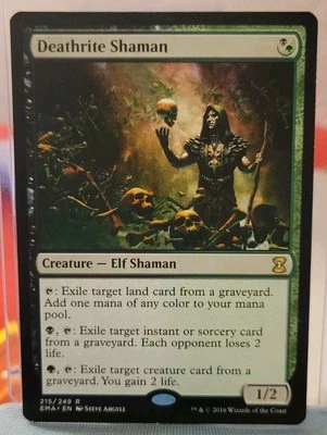 mtg DEATHRITE SHAMAN MP Eternal Masters 215/249 - Image 1 of 2
