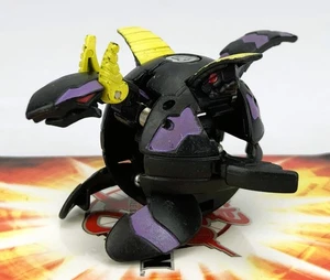 Bakugan B2 Black Darkus MIDNIGHT PERCIVAL Battle Brawlers 620G - Foto 1 di 4