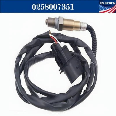 Upstream Oxygen O2 Sensor 0258007351 For 1999-2005 Volkswagen Jetta 1.8L L4 Foto 1 de 4