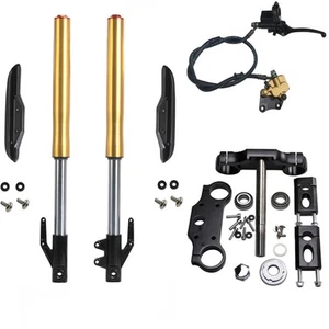 12mm 45/48mm Front Forks Triple 630mm Shock for Apollo Dirt Bike MX500 70 110CC - Picture 1 of 11