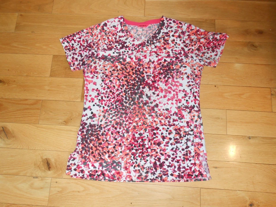 Blusa Médica Carhartt Multicolor Cuello en V Enfermera - Para Mujer Talla Pequeña Foto 1 de 1