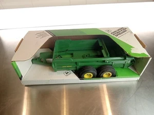 Vintage 1985 Ertl John Deere Hydra Push Spreader, Diecast 1/16 "New in Box" - Picture 1 of 5
