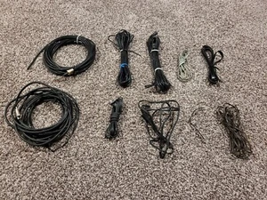 10 - Diverse Drähte/Kabel/Kabel Lautsprecherkabel, Stromkabel, Kabel usw. - Bild 1 von 8