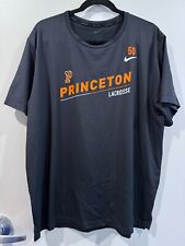 Men's Nike Princeton University Ivy League NCAA Lacrosse Team Issued Shirt - XL