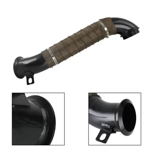 Black 3" Turbo Down Pipe for 2004.5-2009 Duramax LLY LBZ LMM 6.6L GMCA424 GM8424 - Picture 1 of 12
