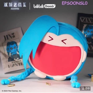 League of Legends Jinx Cosplay Peluche Itabag Bambola Zaino Bambina LOL Regalo - Foto 1 di 14