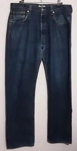 LEVI STRAUSS - MENS VINTAGE LEVIS 501 BLUE JEANS W34 X L33 - Picture 1 of 4