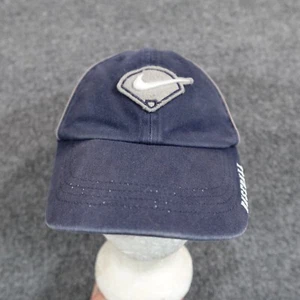 Vintage Nike Hat Kids Strapback Adjustable Blue White Baseball Cap Fade 90s - Picture 1 of 8
