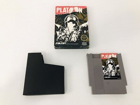 Platoon Nintendo NES, 1988 Authentic With Box