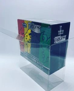 10er-Pack KRATZ- & UV-BESTÄNDIG 0,50 mm Box Schutz passend für Pokemon Elite Trainer Box - Bild 1 von 10