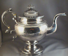 Important MARQUAND & BROS Coin Silver Coffeepot 1825-1830 NEW YORK Museum Worthy