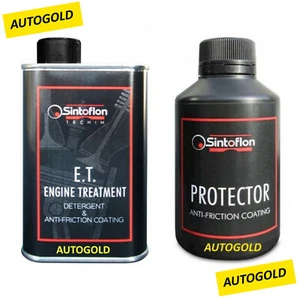 KIT SINTOFLON ET 250ml + PROTECTOR 250ml Additivi Trattamento olio Motore - Imagen 1 de 1
