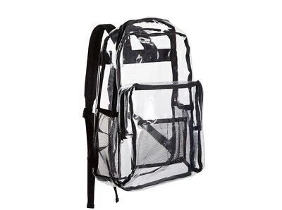 Clear Backpack Heavy Duty PVC Transparent Backpack - Image 1 of 3