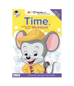 ABC Mouse Early Learning Academy Time, Seasons & Weather Workbook Ages 5-8 - Picture 1 of 4