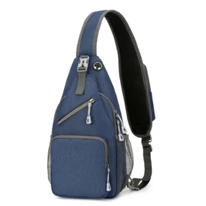 Sling Bag Crossbody Bags Fanny Packs for Men Women Shoulder Bag Hiking R0U8 - Picture 1 of 12