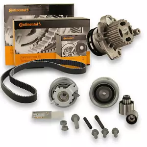 CONTITECH Wasserpumpe+Zahnriemensatz passend für Audi A3 A4 VW Golf 6 2.0 TDI - Bild 1 von 7