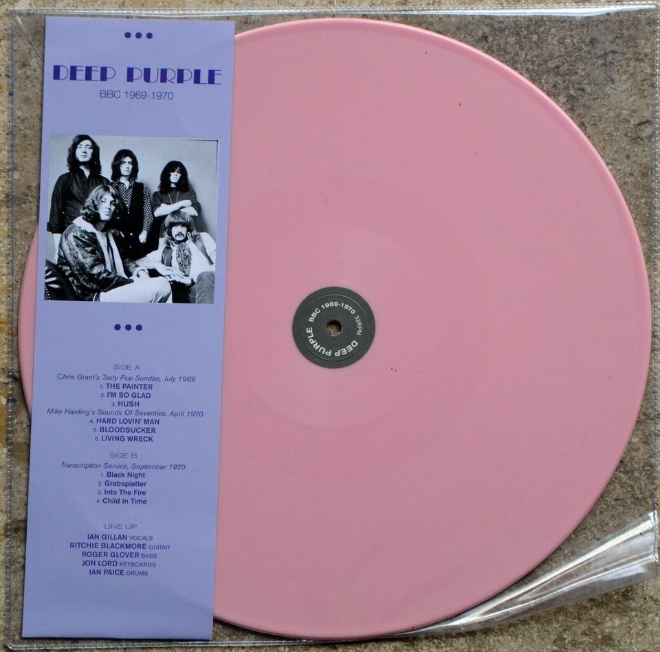 33t Deep Purple - BBC 1969-1970 (PINK VINYL / ROSE) - Photo 1/1