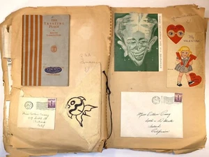 1941 San Francisco, Antioch High School, Letters, Photo, Music Program Scrapbook - Picture 1 of 22