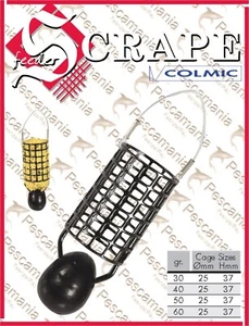 Pasturatore BULLET NET FEEDER Colmic Scrape ø 25x37 30-40-50-60gr. - Imagen 1 de 1