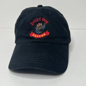 Gorra de béisbol ajustable con correa trasera negra vaquera Dosey Doe Coffee para hombre - Imagen 1 de 10