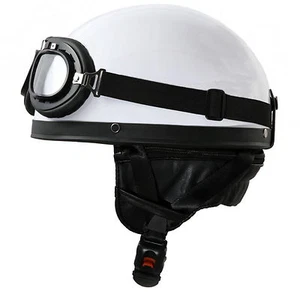 Oldtimer Helm und Brille Gr XL für RT ES TS ETZ 125 150 250 EMW R35 AWO T Sport - Bild 1 von 2