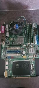 MSI MS-7046 V1 Motherboard CPU & RAM With Graphics Card