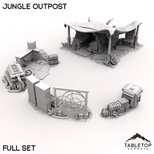 Jungle Outpost - Compatible con Star Wars Legion Shatterpoint - Imagen 1 de 8