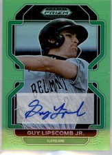 2022 Panini Prizm Draft Picks Baseball LIME GREEN Autograph Cards Pick From List