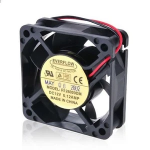 PC Computer Case Cooling Fan Cooler 2 Pin 12V 6cm 60x60x20mm Low noise - Picture 1 of 3