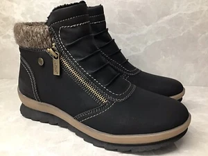 £15 de descuento PVP. Reino Unido 5. Bota Lotus Ryder con cremallera. Negro. Acogedor forro. ULB351 - Imagen 1 de 7