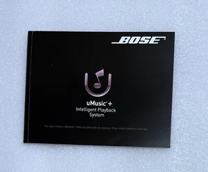 Bose AV38 AV48 Lifestyle uMusic Owner's Guide Manual - Picture 1 of 1