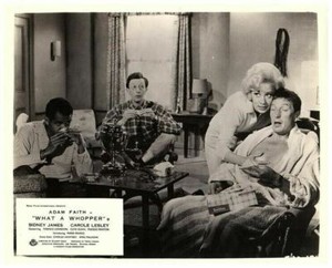 What A Whopper Original Lobby Card Terrence Longdon Adam Faith Carole Lesley 