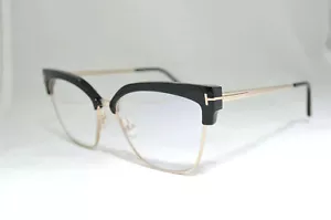 NEW AUTHENTIC Tom Ford TF5547-B Black Gold 001 EYEGLASSES FRAME - Picture 1 of 6