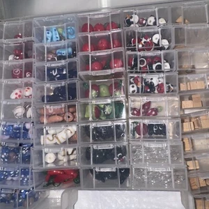 Beads Jewelry Making Supplies Stone Glass Metal Crafting Supplies Wooden Letters - Picture 1 of 13